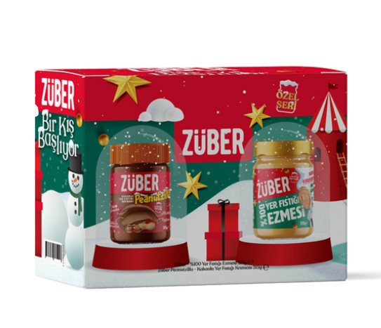 Züber %100 Yer Fıstığı Ezmesi &amp; Peanutzilla Kakaolu Yer Fıstığı Kreması