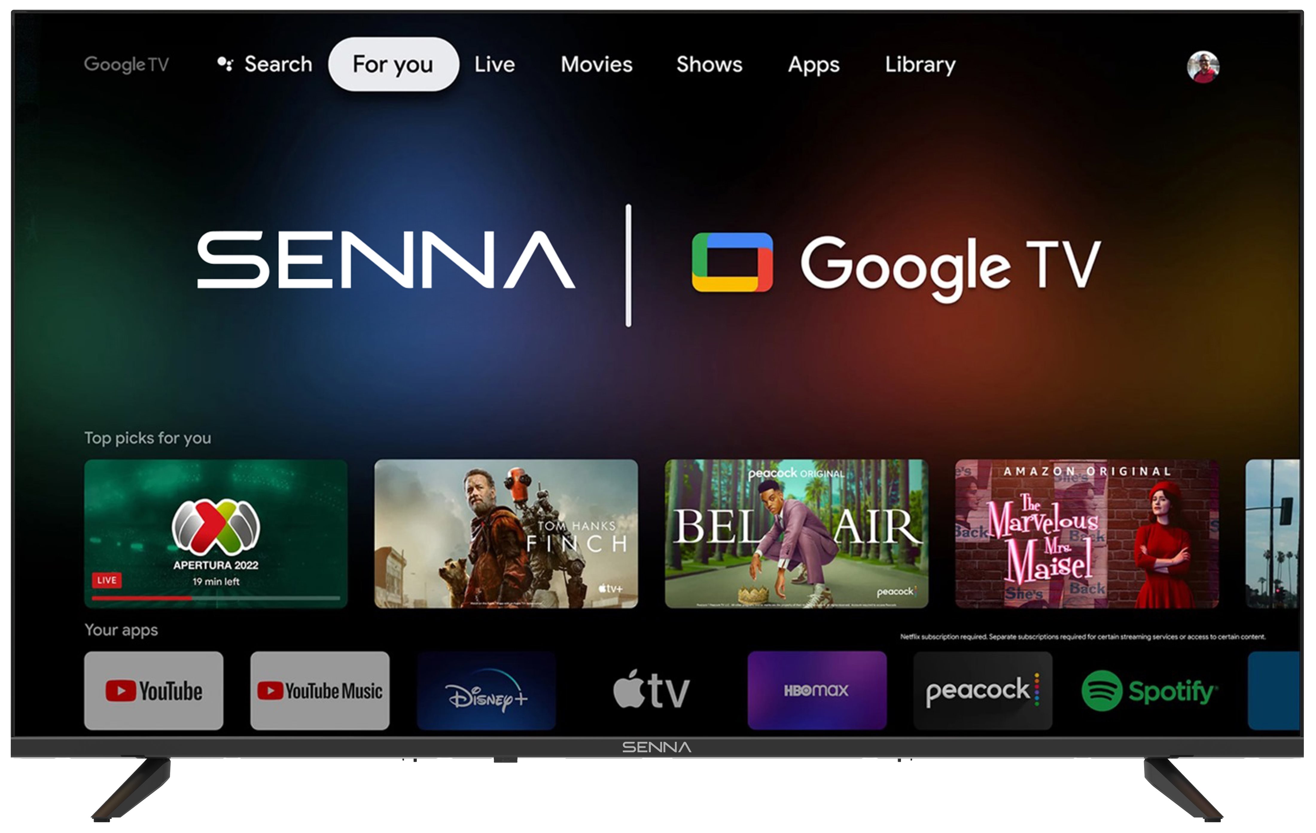 Senna 43 INC FHD GOOGLE FR. LED TV 43GF9500F