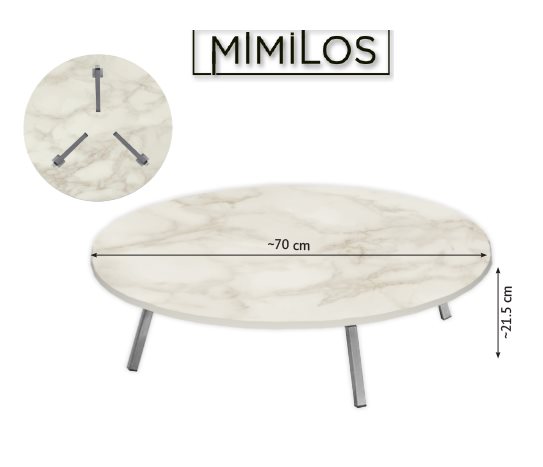 Metal Katlanır Ayaklı Yer Sofrası