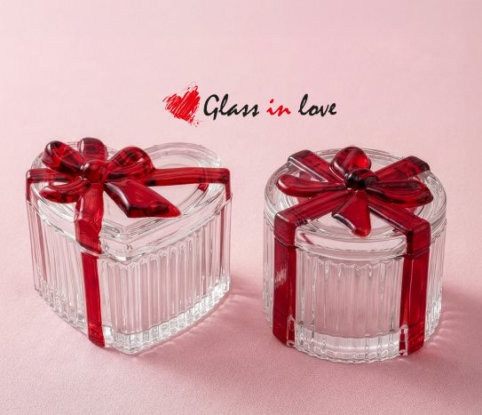 CAM FİYONK DESENLİ KAPAKLI KASE ~150 CC