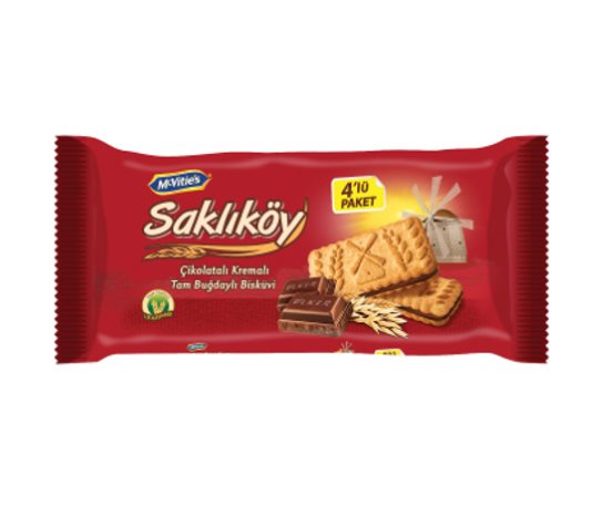 Saklıköy Bisküvi Çikolata Kremalı