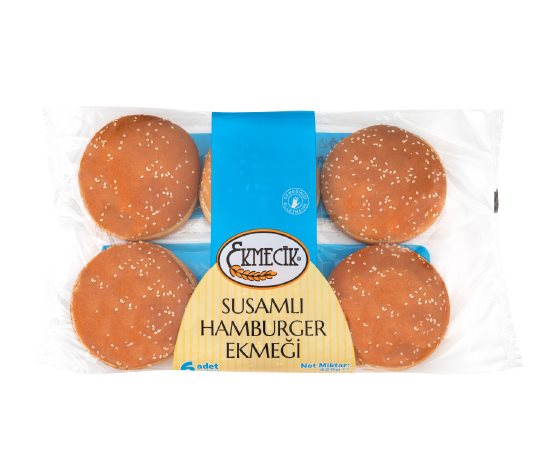 Ekmecik Susamlı Hamburger Ekmeği