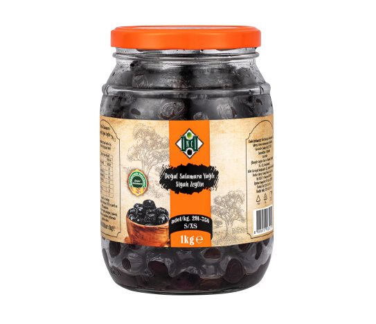 İnci Siyah Zeytin 291-350 Adet/kg