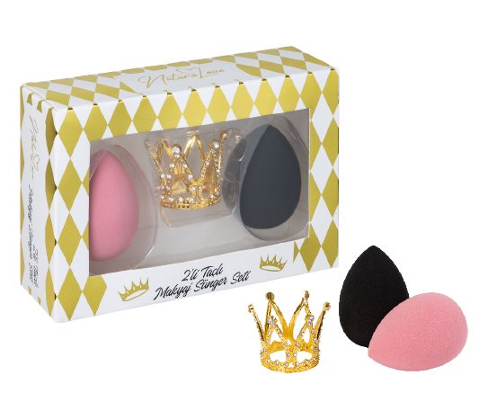 Naturalove 2’li Makyaj Süngeri ve Sünger Tutucu Seti