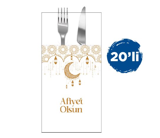 Soft Cepli Sunum Peçete