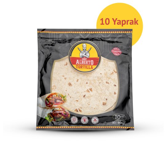 Chef Alberto Tortilla Lavaş Ekmeği