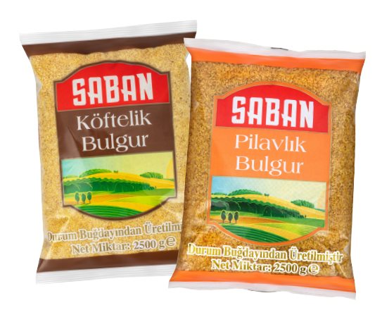 Saban Bulgur Çeşitleri