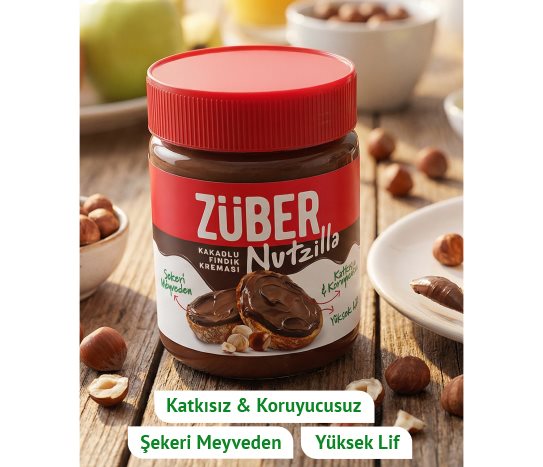 ZÜBER NUTZILLA KAKAOLU FINDIK KREMASI