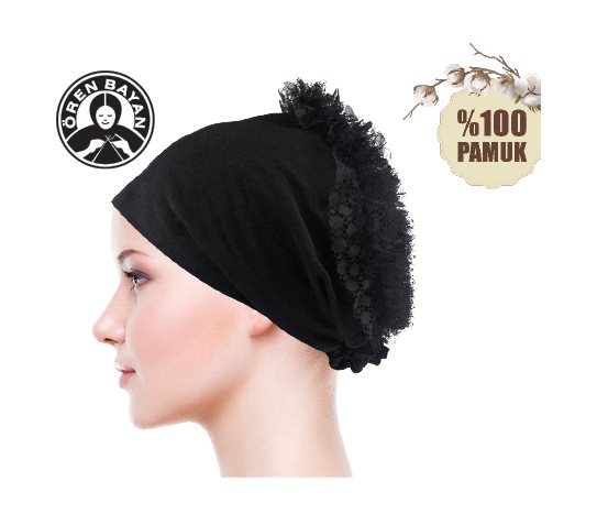 Fırfırlı Dikişsiz Bone