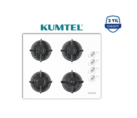 Beyaz Cam Set Üstü Ocak