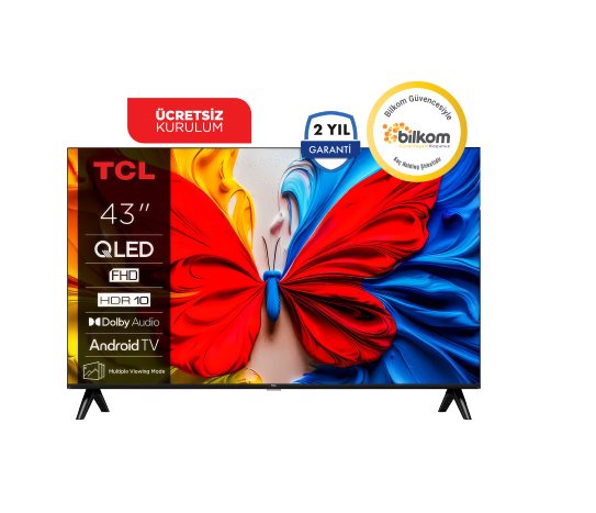 43 İNÇ FULL HD QLED ANDROID TV 43S59K