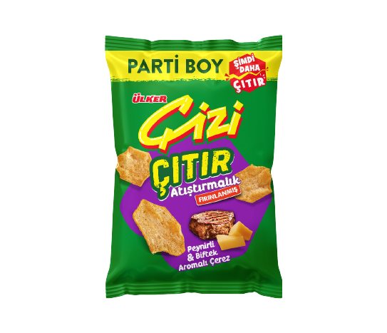 Ülker Çizi Çıtır Peynirli &amp; Biftek Aromalı Kraker