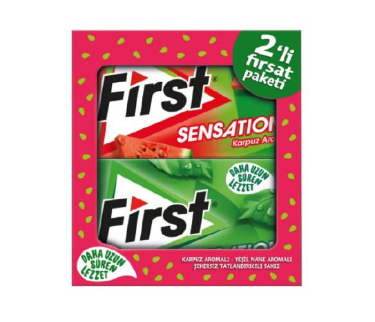 First Karpuz &amp; Yeşil Nane Aromalı Sakız