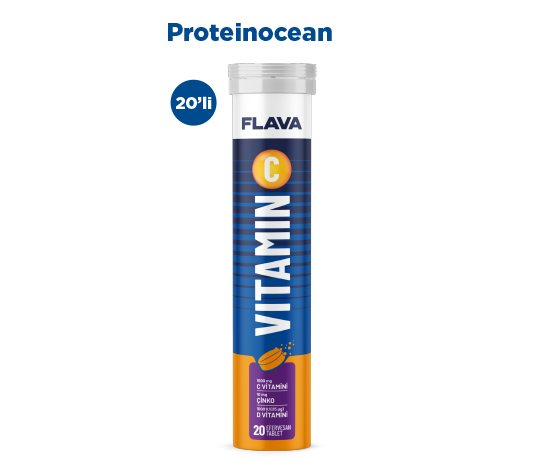C Vitamin Efervesan Flava