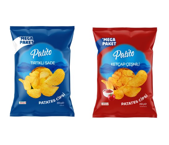 Patito Patates Cipsi Çeşitleri