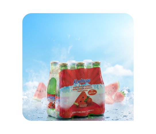 KARLITEPE KARPUZ&amp;ÇİLEK AROMALI MADEN SUYU