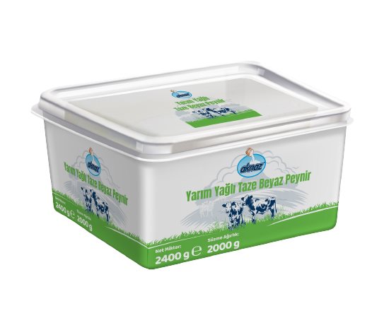 Aknaz Yarım Yağlı Taze Beyaz Peynir