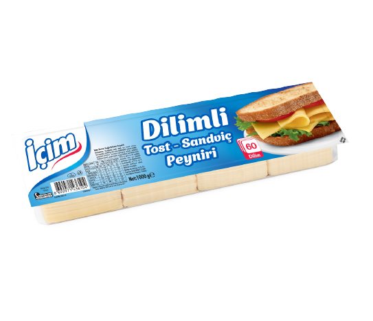 İçim Yarım Yağlı Dilimli Tost Peyniri