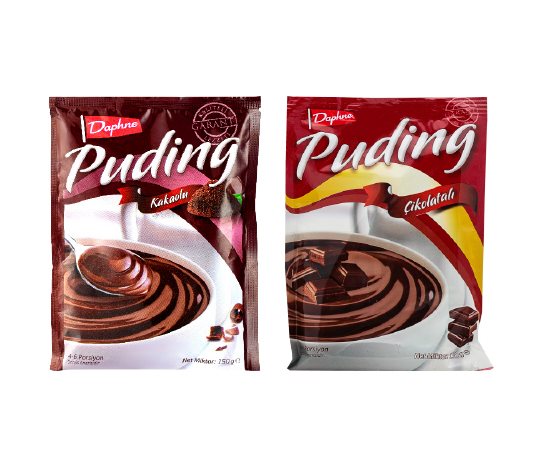 Daphne Puding Çeşitleri