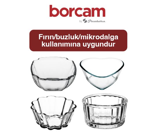 Borcam Sufle Kabı Çeşitleri