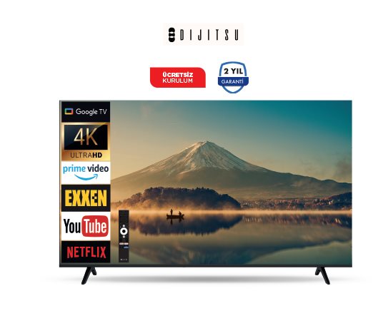 65 İNÇ QLED GOOGLE TV DQ33/38000