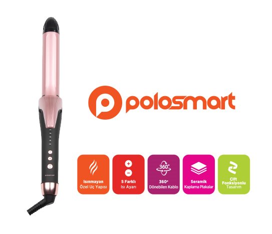 2in1 Saç Şekillendirici ve Düzleştirici