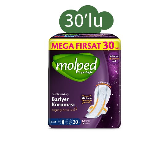 Molped Supernight Hijyenik Ped