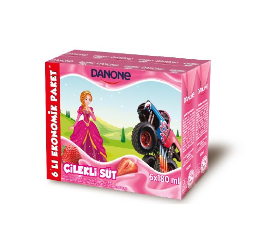 Danone Çilekli Süt