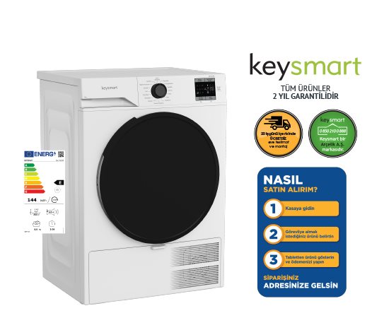 ÇAMAŞIR KURUTMA MAKİNESİ KEY 80 KM