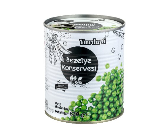 Yurdum Bezelye Konservesi