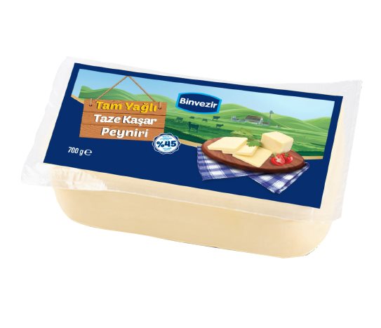 Binvezir Tam Yağlı Kaşar Peyniri