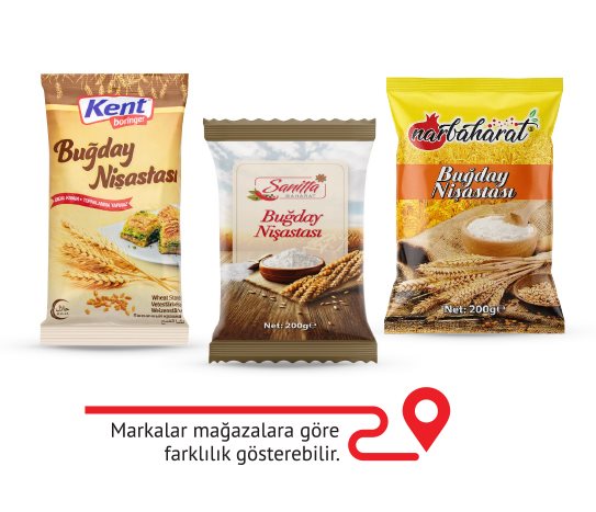 Kent Boringer -Sanita - Narbaharat Buğday Nişastası Çeşitleri