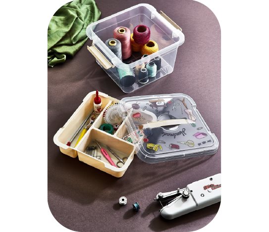 Bölmeli Dikiş Kutusu