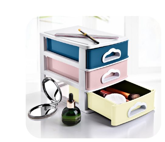 3 Çekmeceli Organizer Kutu