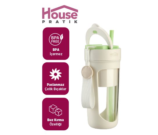 Şarjlı Pipetli Kişisel Blender