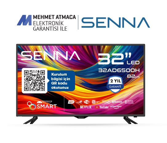 32 İnç Hd Ready 10 Android Led TV WF7500H