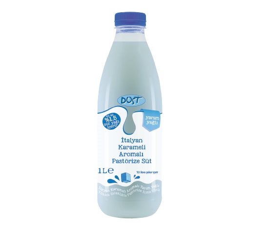 Dost İtalyan Karameli Aromalı Pastörize Süt