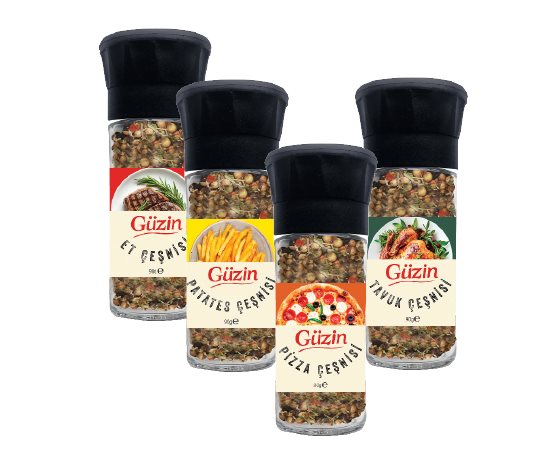 Güzin Değirmenli Çeşni Çeşitleri