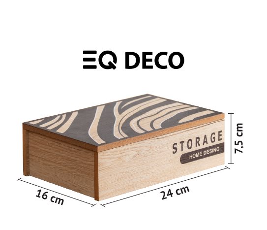 Dekoratif Ahşap Kutu