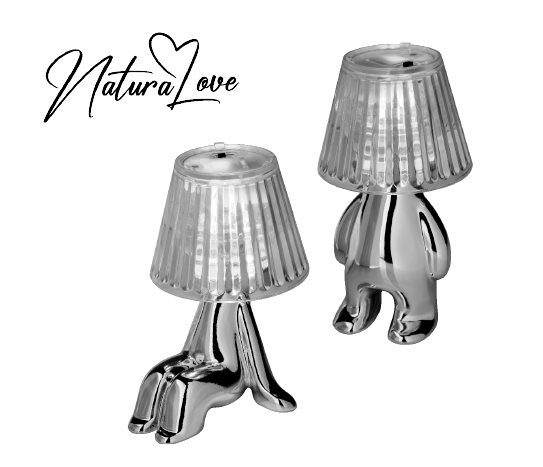 Mini Figürlü Masa Lambası