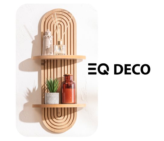 Dekoratif Duvar Rafı