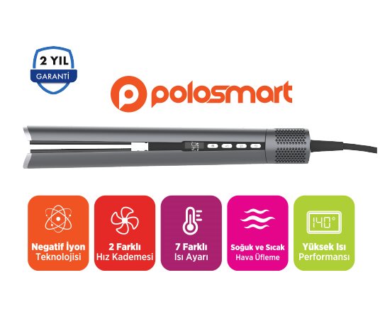 Hava Üflemeli Saç Düzleştirici PSC102