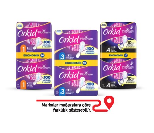 Orkid Platinum Hijyenik Ped