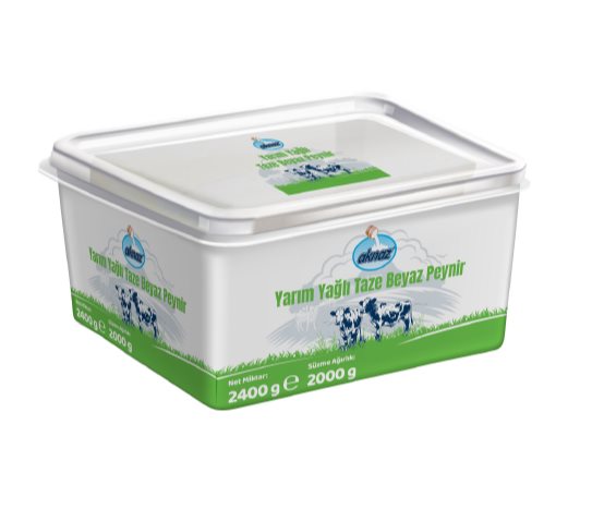 Aknaz Yarım Yağlı Taze Beyaz Peynir