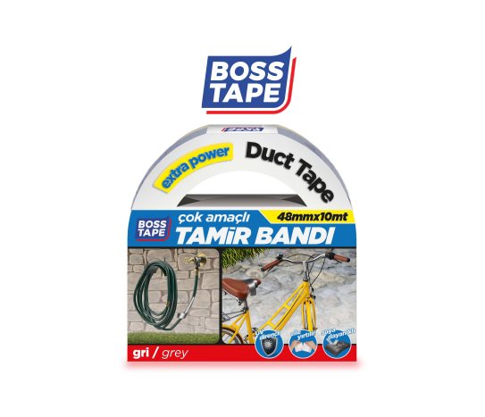 Duct Tape Tamir Bandı Gri 48 mm 10mt