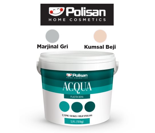 ACQUA İÇ CEPHE BEYAZ PLASTİK BOYA