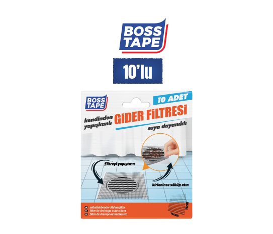 Yapışkanlı Gider Filtresi