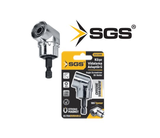 Köşe Vidalama Adaptörü - Mıknatıslı