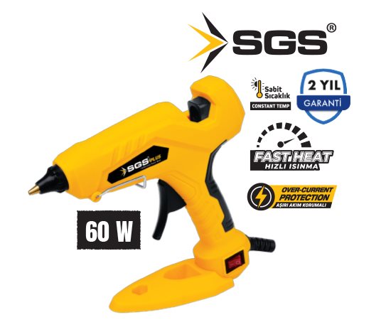 Kalın Sıcak Mum Silikon Tabancası