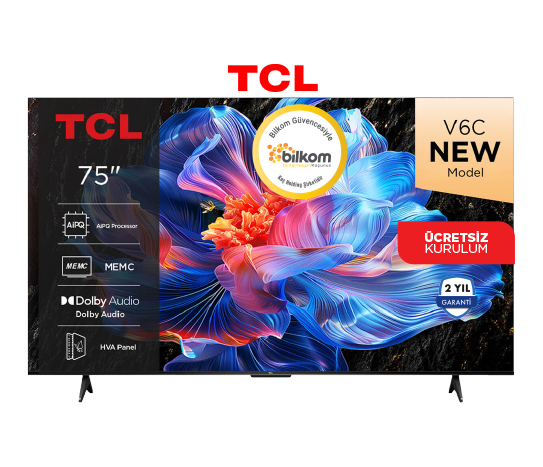 75 İNÇ 4K ULTRA HD GOOGLE SMART LED TV 75V61CG